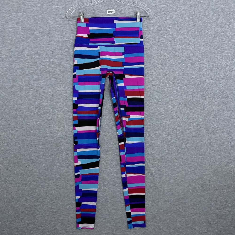 K-Deer Women's Size Medium Mulitcolr Legging Length High Waisted Leggings
